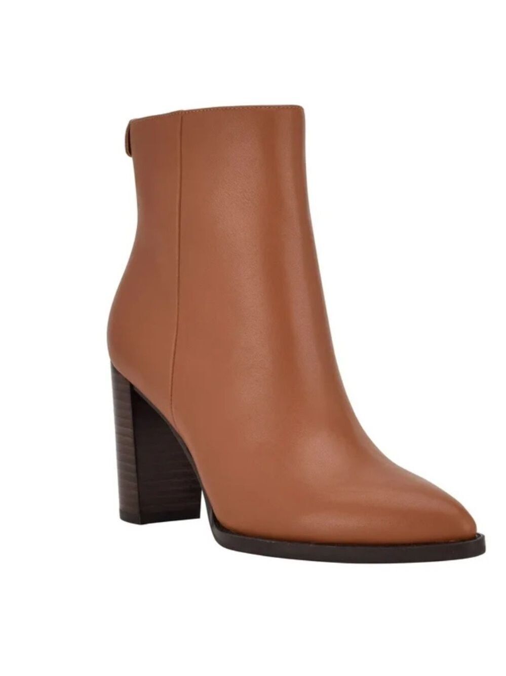 Calvin Klein Women's Zip up Block Heel Dress Booties Women's Shoes Size 7.5 New